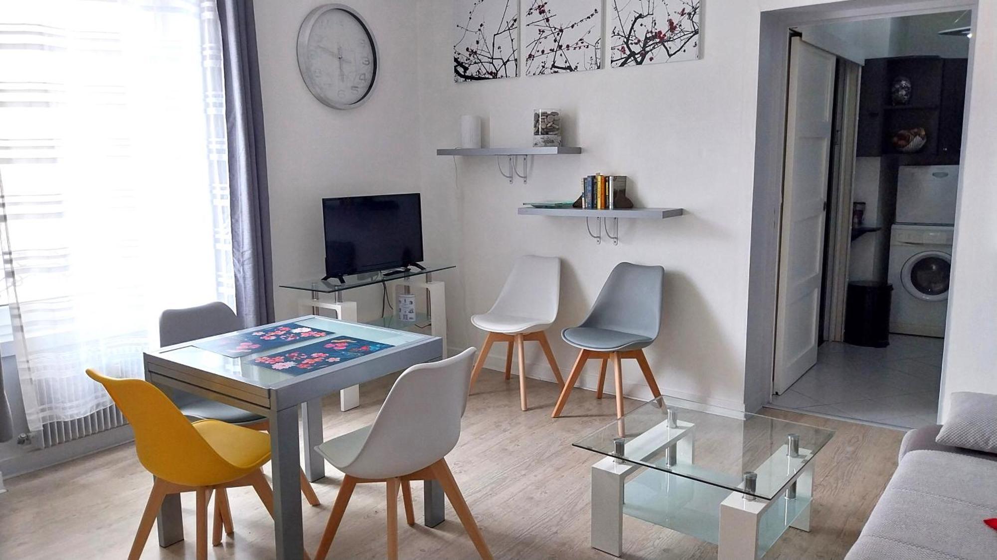 201, Les Ambassadeurs Apartment La Bourboule Bagian luar foto